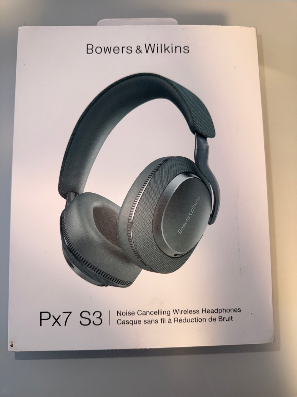 Bowers & Wilkins Px7 S3 Wireless Noise-Cancelling Headphones — Frost Blue